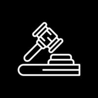 Law Vector Icon Design