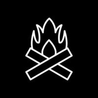 Bonfire Vector Icon Design