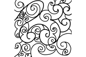 Swirl Background Pattern design png