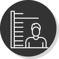 Height Limit Vector Icon Design