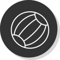 Beach Ball Vector Icon Design