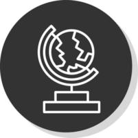 Globe Vector Icon Design