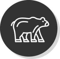 Bear Vector Icon Design