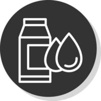 diseño de icono de vector de productos lácteos