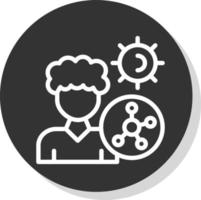 Autoimmune Disease Vector Icon Design