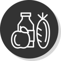 diseño de icono de vector de nutrición