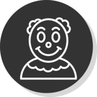 Clown Vector Icon Design
