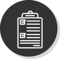 Checklist Vector Icon Design