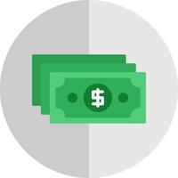 diseño de icono de vector de dólar