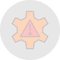 Risk Management Vector Icon Design