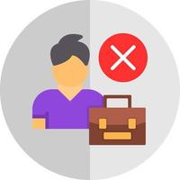 Unemployed Vector Icon Design