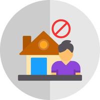 Homeless Vector Icon Design