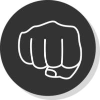 Punch Vector Icon Design