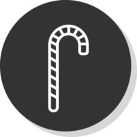 Cane Vector Icon Design