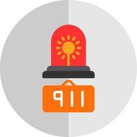 911 Call Vector Icon Design