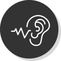 Hearning Test Vector Icon Design