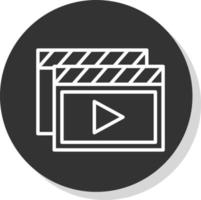 Videos Vector Icon Design