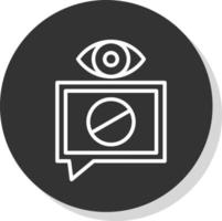 Lurker Vector Icon Design