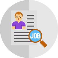 Job Vector Icon Design