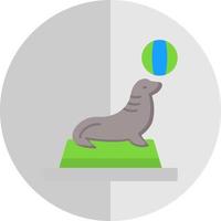 Seal Vector Icon Design