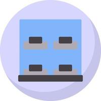 Capsule Hotel Vector Icon Design