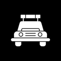 Police Car Vector Icon Design