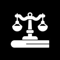diseño de icono de vector de ley