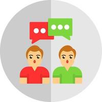 Conversation Vector Icon Design