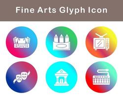 Fine Arts Vector Icon Set