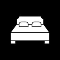 diseño de icono de vector de cama