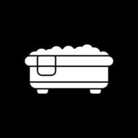 Bath Tub Vector Icon Design