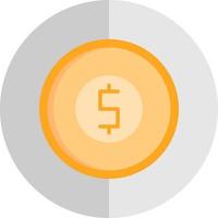 Coin Vector Icon Design