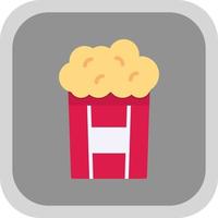 Popcorn Vector Icon Design