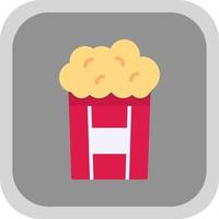 Popcorn Vector Icon Design