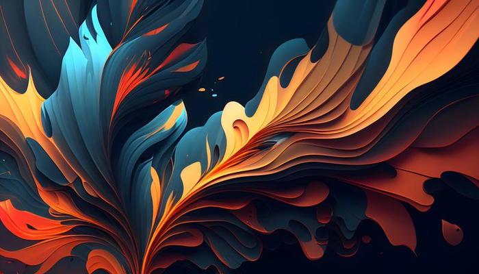 iPhone 15 Pro Neon Dual Gradient Abstract Wallpaper - iPhone Wallpapers-sgquangbinhtourist.com.vn