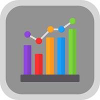 Graph Vector Icon Design