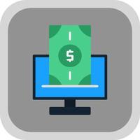 Online Payment Vector Icon Design