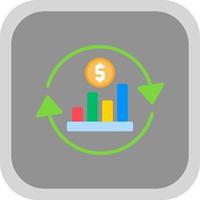 Return On Investment Vector Icon Design