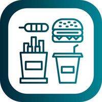 Fastfood Vector Icon Design