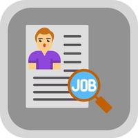 Job Vector Icon Design