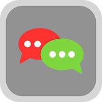 Conversation Vector Icon Design