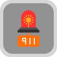 911 Call Vector Icon Design