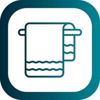 Towel Vector Icon Design