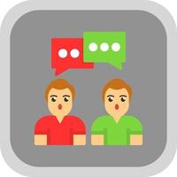 diseño de icono de vector de conversación