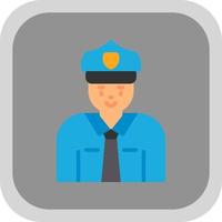 Policeman Vector Icon Design