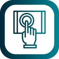 Touch Screen Vector Icon Design