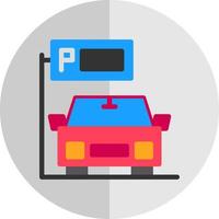 Parking Vector Icon Design