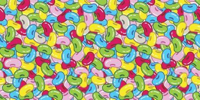 bean jelly bean vector Seamless Pattern candy isolated wallpaper background