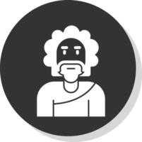 Caveman Vector Icon Design