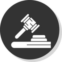 Law Vector Icon Design